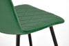Scaun tapitat cu Stofa si picioare metalice, K525 Velvet Verde Inchis / Negru, l45xA55xH89 cm (6)
