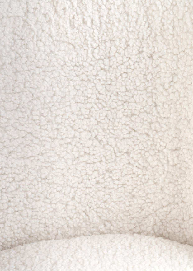 Halmar Scaun tapitat cu stofa si picioare metalice, Kai-474 Crem / Auriu, l54xA64xH80 cm
