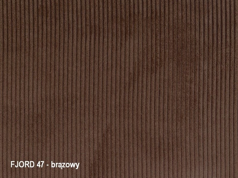 Scaun tapitat cu stofa si picioare metalice, Ortega Maro / Negru, l45xA40xH86 cm (2)