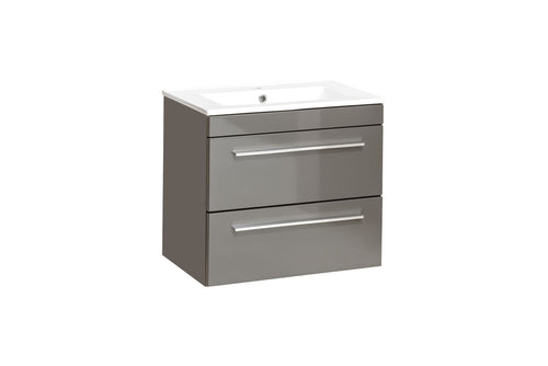 Set masca si lavoar, 60 cm / 60,5 cm, Twist Grey