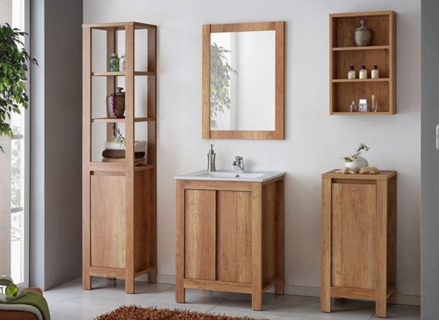 Set masca si lavoar, 60 cm / 62 cm, Classic Oak (1)