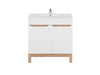 Set masca si lavoar 80 cm / 81 cm, Bali White (1)