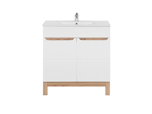 Set masca si lavoar 80 cm / 81 cm, Bali White (1)