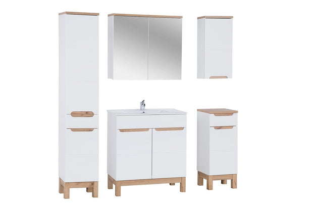 Set masca si lavoar 80 cm / 81 cm, Bali White (6)