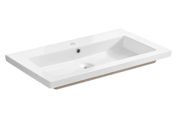 Set masca si lavoar 80 cm / 81 cm, Capri Oak (4)
