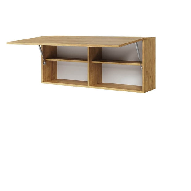 Set Mobilier Birou din pal, pentru copii si tineret, 7 piese, Teen Flex Set 01 Natural / Gri / Negru (9)
