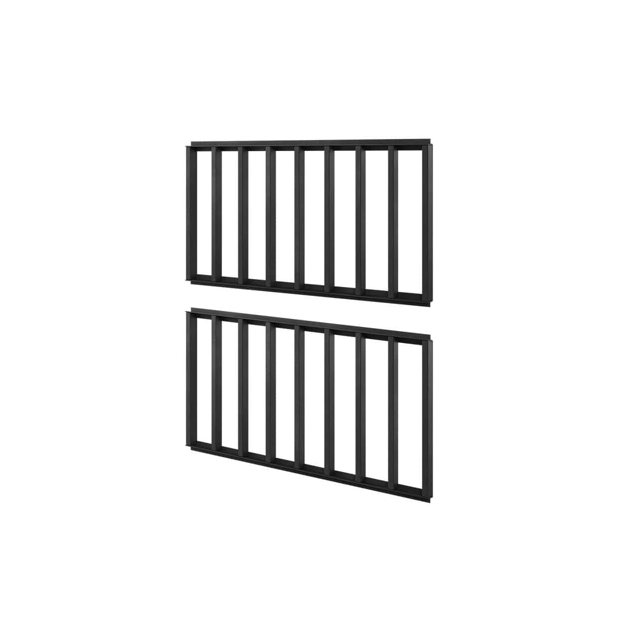Lenart Set Mobilier Birou din pal, pentru copii si tineret, 7 piese, Teen Flex Set 01 Natural / Gri / Negru