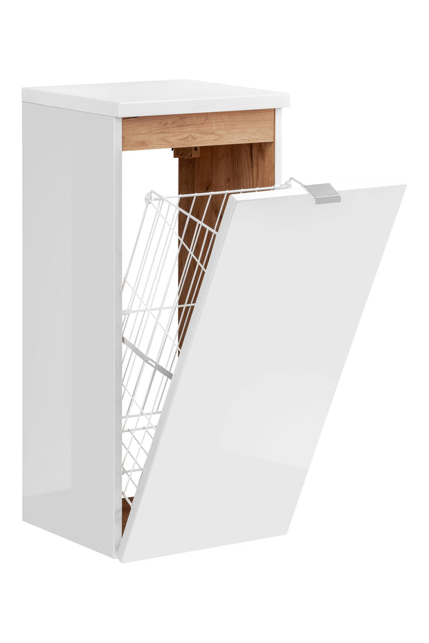 Set Mobilier pentru baie, 5 piese, Capri White XL (6)