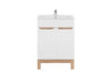 Set Mobilier pentru baie, 6 piese, Bali White (1)