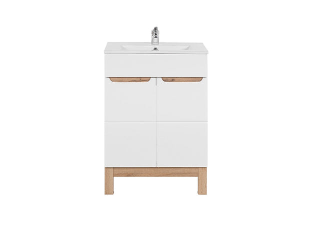 Set Mobilier pentru baie, 6 piese, Bali White (1)