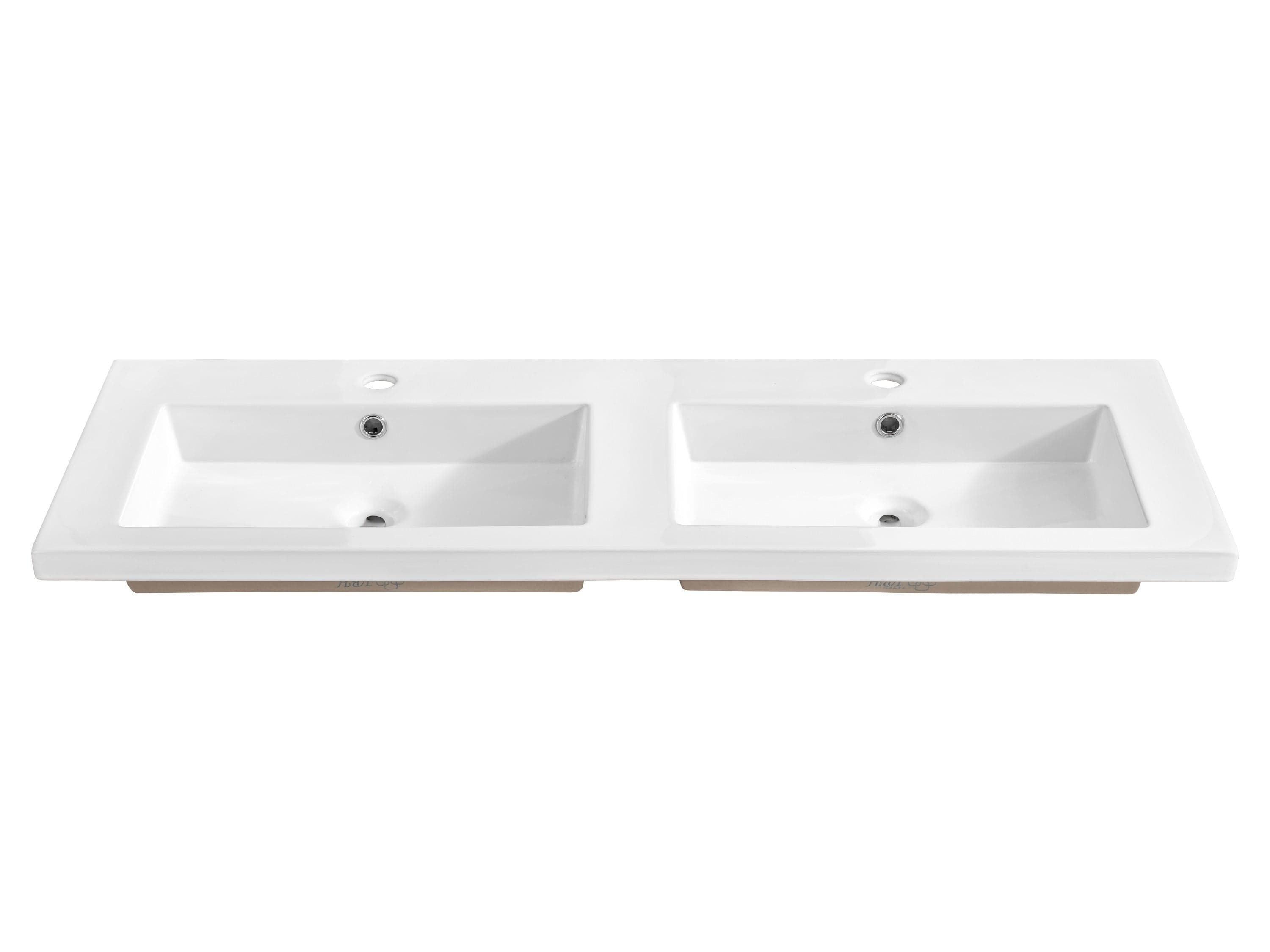 Set Mobilier pentru baie, 7 piese, Capri White XL (9)
