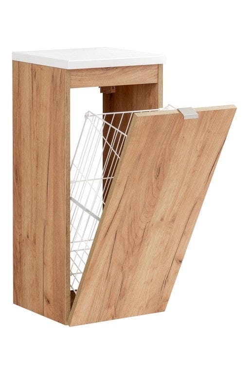 Set Mobilier pentru baie, 8 piese, Capri Oak XL (6)