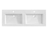 Comad Set Mobilier pentru baie, din pal si MDF, 5 piese, 120 cm, Adel Negru Mat