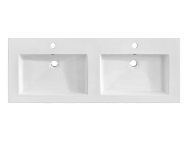 Comad Set Mobilier pentru baie, din pal si MDF, 5 piese, 120 cm, Adel Negru Mat