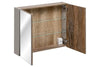 Comad Set Mobilier pentru baie, din pal si MDF, 6 piese, 80 cm, Santa Fe Taupe