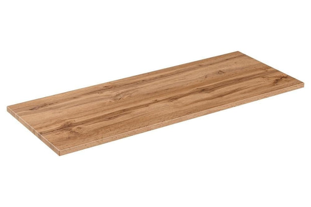 Set Mobilier pentru baie, din pal si MDF, 7 piese, 120 cm, Adel Stejar (4)