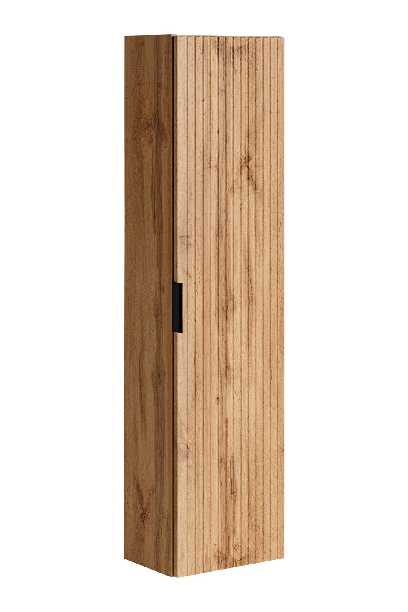 Set Mobilier pentru baie, din pal si MDF, 7 piese, 120 cm, Adel Stejar (8)