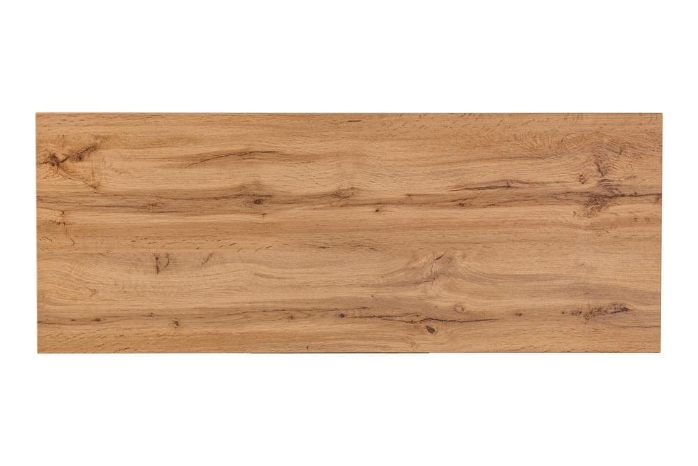 Set Mobilier pentru baie, din pal si MDF, 7 piese, 120 cm, Adel Stejar (12)