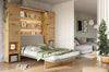 Tablie tapitata cu stofa, BC33 Gri Deschis pentru Pat rabatabil pe perete 200 x 180 cm Bed Concept Vertical, l178xH73 cm (1)
